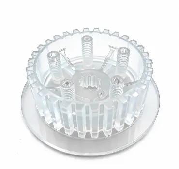 Translucide/transparent de type ABS — Échantillon de finition de surface personnalisé