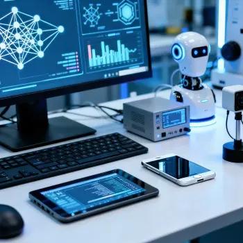 Electrónica: placas de circuitos y hardware de comunicación.