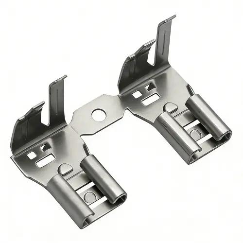 Passivated stainless steel stamped parts