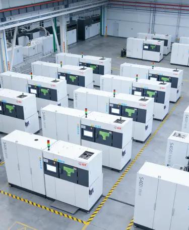 Capacidade de produção em escala industrial