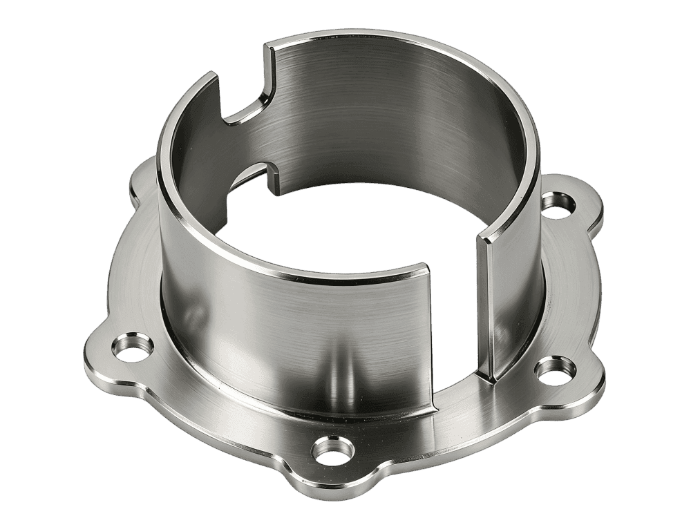 Stainless steel stamped part example