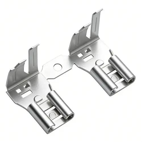 Tumble-finished stamped metal parts