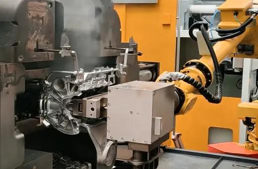 Macchina per pressofusione ad alta pressione per la produzione di pezzi di precisione