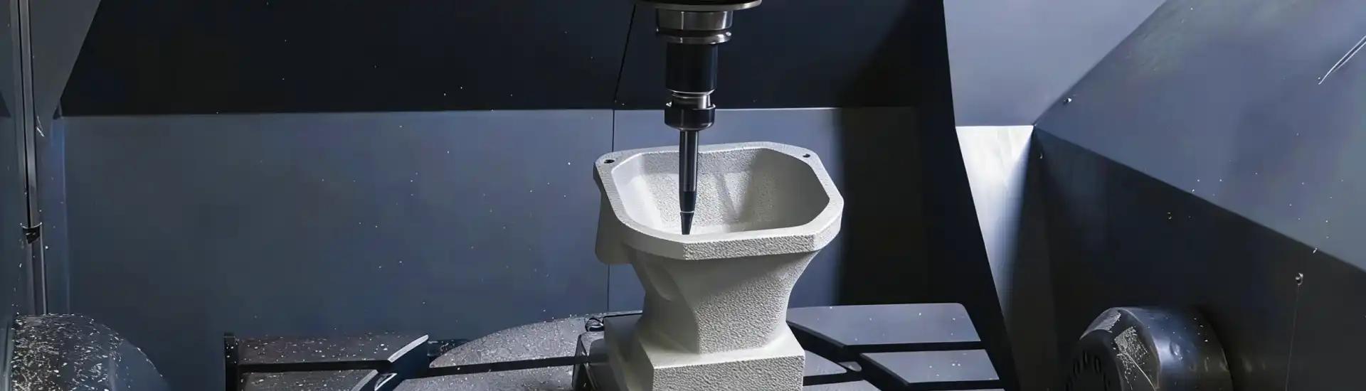 사형 주조 부품의 주조 후 CNC 가공