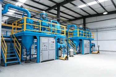 Équipement de coulée sous vide