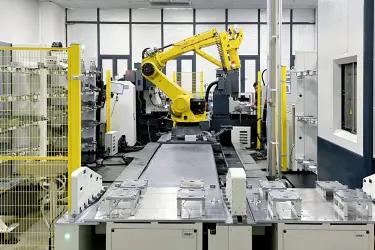 Coulée sous vide industrielle