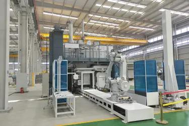 Ligne de production de coulée sous vide