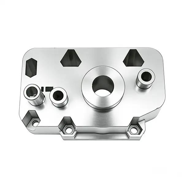 3D-gedrucktes Metallteil aus Aluminiumlegierung