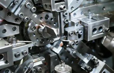 Fabrication de ressorts d'extension