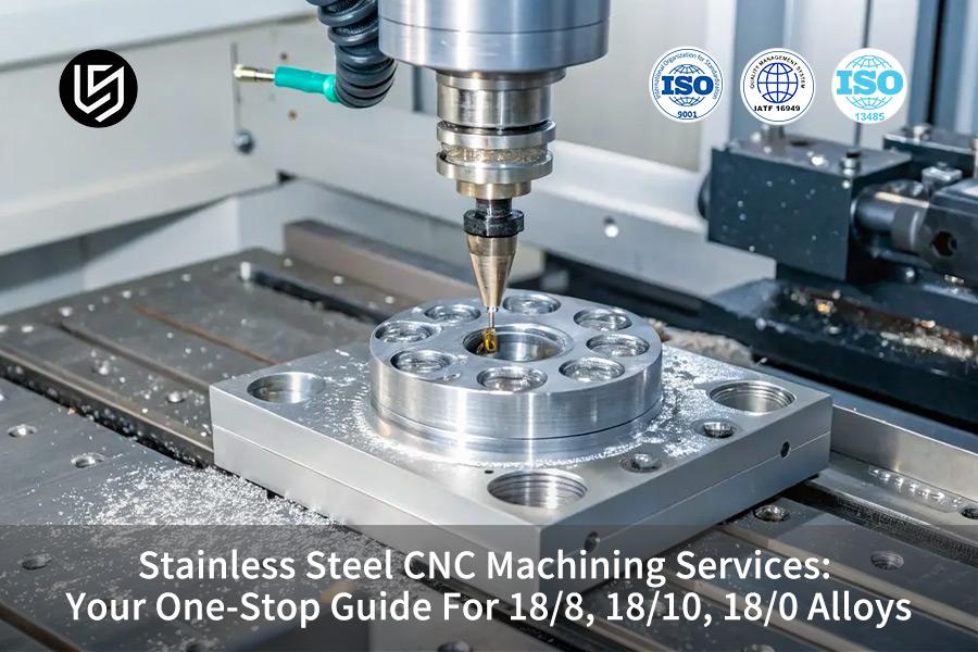 CNC-Bearbeitungsdienstleistungen für Edelstahl: Ihr Komplettanbieter für 18/8-, 18/10- und 18/0-Legierungen