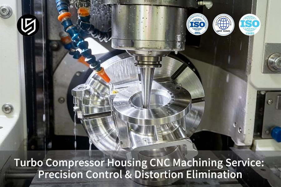 turbo-compressor-housing-cnc-machining-service-precision-control-distortion-elimination