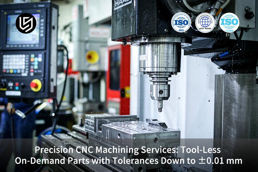 Precision CNC Machining Services: Tool-Less On-Demand Parts With Tolerances Down To ±0.01 mm