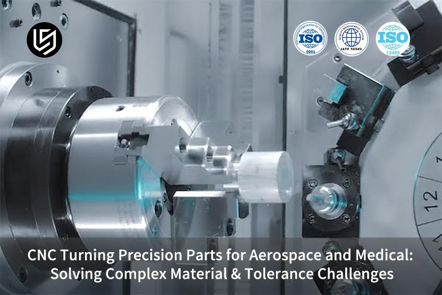 CNC Turning Precision Parts For Aerospace And Medical: Solving Complex Material & Tolerance Challenges