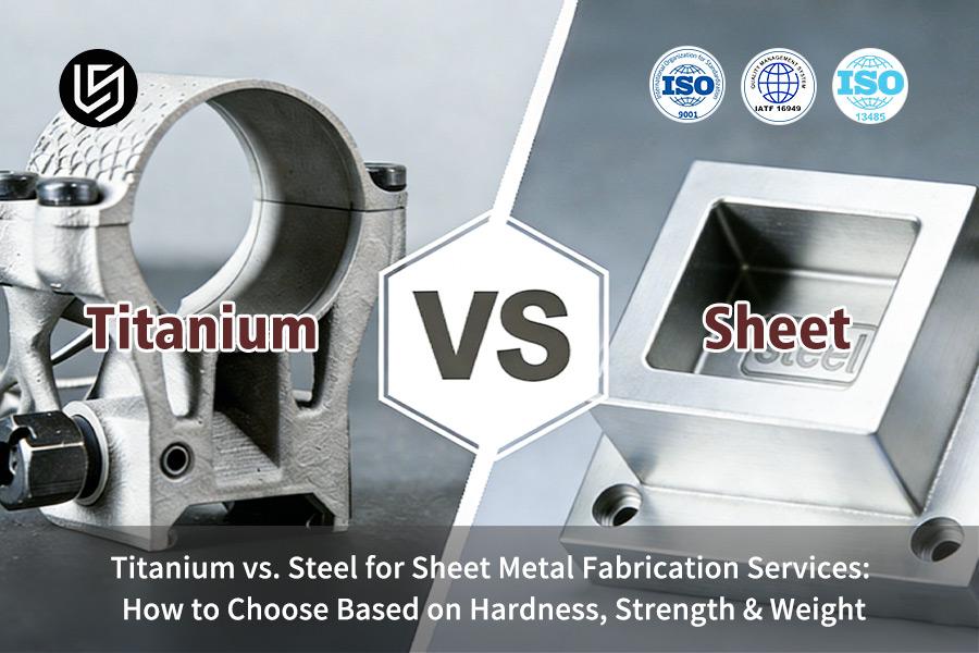 Titanium VS. Steel For Sheet Metal Fabrication Services: How To Choose Based On Hardness, Strength & Weight