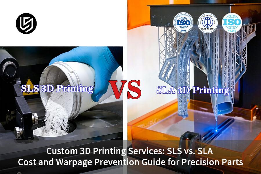 Servizi di stampa 3D personalizzati: SLS vs. SLA - Guida ai costi e alla prevenzione delle deformazioni per componenti di precisione