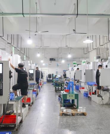 Linha de produção CNC automatizada