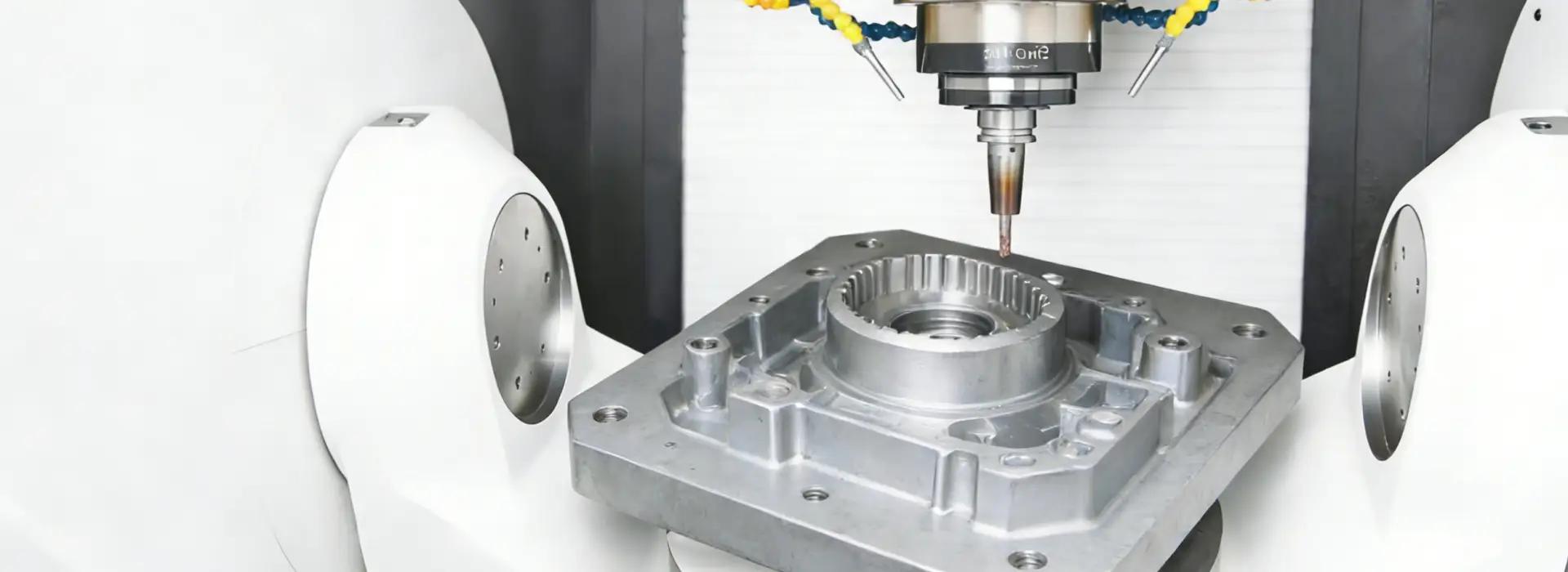 صب القالب بالضغط العالي مع التصنيع باستخدام الحاسب الآلي بعد الصب المتكامل