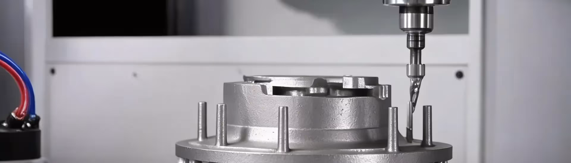 통합된 포스트 캐스팅 CNC 가공을 통한 매몰 주조