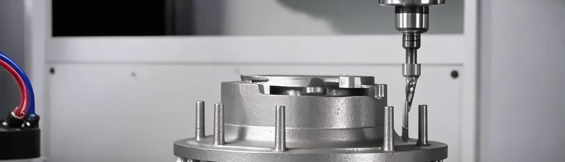 統合されたポスト鋳造 CNC 機械加工を備えたインベストメント鋳造