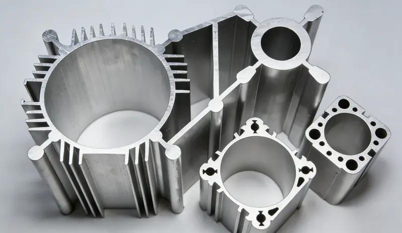 Componente personalizzato del blocco motore in estrusione di alluminio