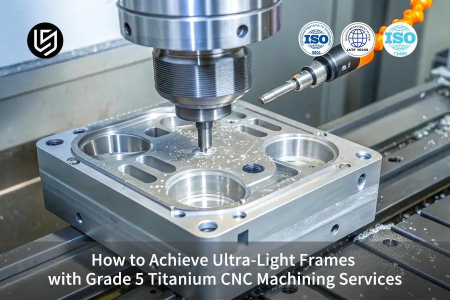 كيفية تحقيق إطارات خفيفة للغاية مع خدمات التصنيع باستخدام الحاسب الآلي من التيتانيوم من الدرجة الخامسة