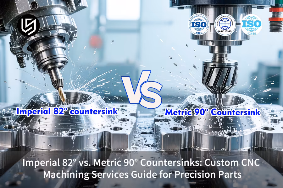 الإمبراطورية 82 درجة VS. متري 90 درجة الغاطسة: دليل خدمات التصنيع باستخدام الحاسب الآلي المخصص للأجزاء الدقيقة