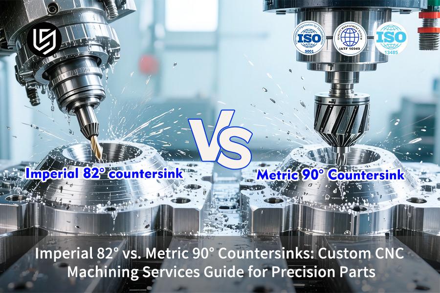 Имперский 82° VS. Метрические зенковки 90°: руководство по индивидуальной обработке прецизионных деталей на станках с ЧПУ
