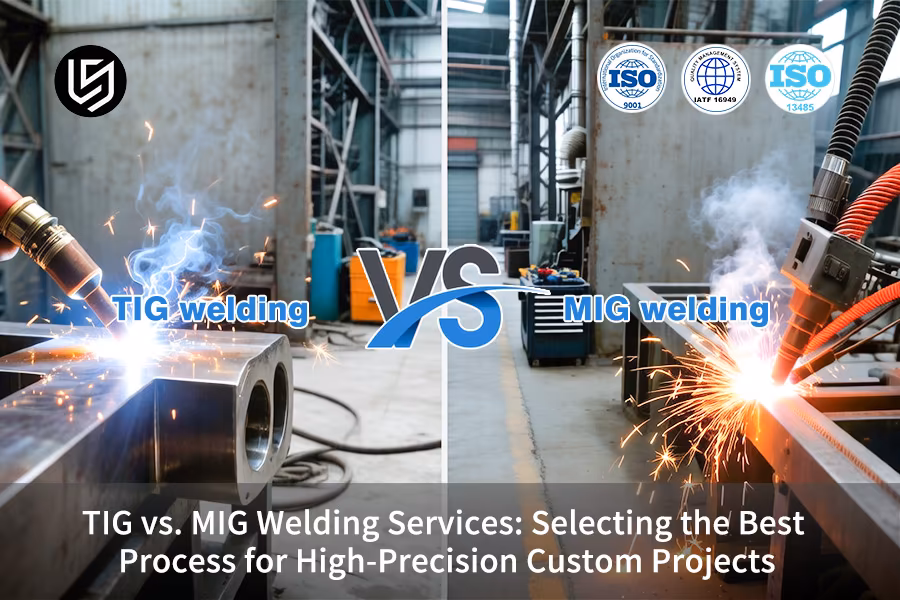 TIG CONTRE. Services de soudage MIG : sélection du meilleur processus pour des projets personnalisés de haute précision