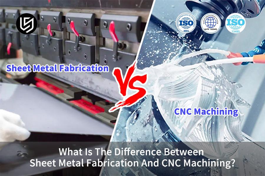 ¿Cuál es la diferencia entre la fabricación de chapa metálica y el mecanizado CNC?