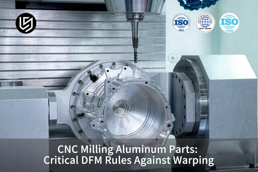 CNC-Fräsen von Aluminiumteilen: Wichtige DFM-Regeln gegen Verzug
