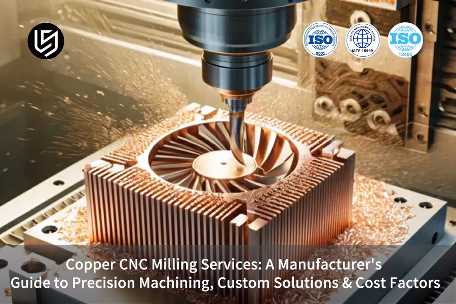 Servizi di fresatura CNC per rame: una guida del produttore alla lavorazione di precisione, soluzioni personalizzate e fattori di costo