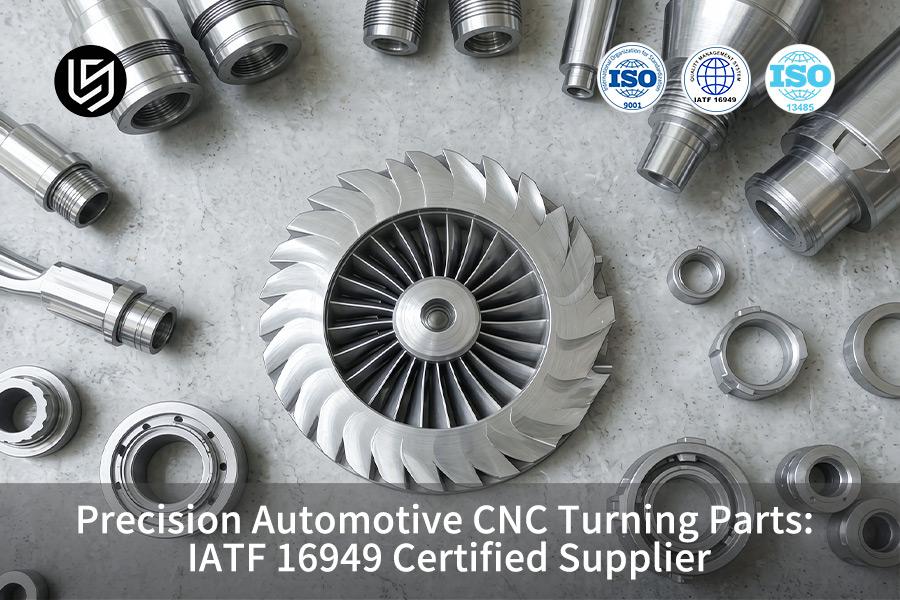 Pièces de tournage CNC de précision pour l'automobile : fournisseur certifié IATF 16949