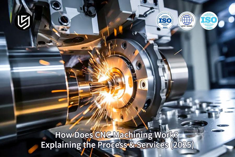 Como funciona a usinagem CNC? Explicando o processo e os serviços (2025)