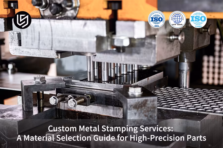 Servicios personalizados de estampado de metales: una guía de selección de materiales para piezas de alta precisión