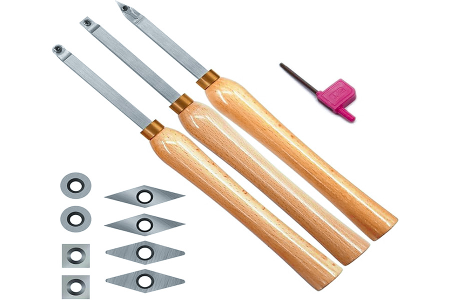 What Are Wood Lathe Turning Tools?