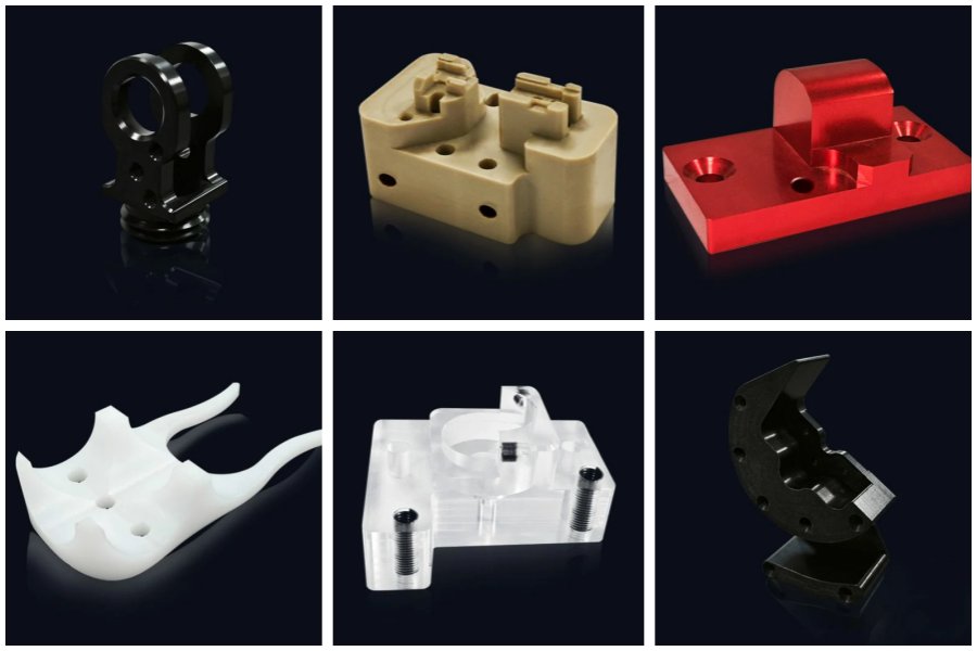 CNC-bearbeitete Fertigprodukte