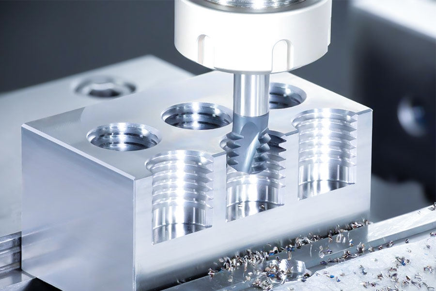 What Defines the Core Structure of a Thread Milling Cutter?