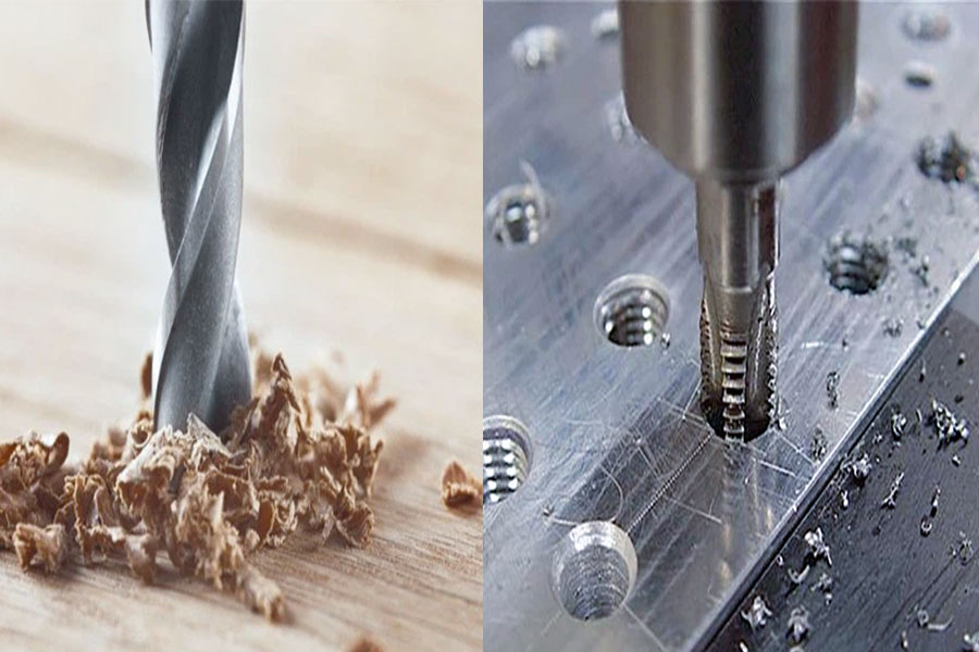 How to drill wood holes?