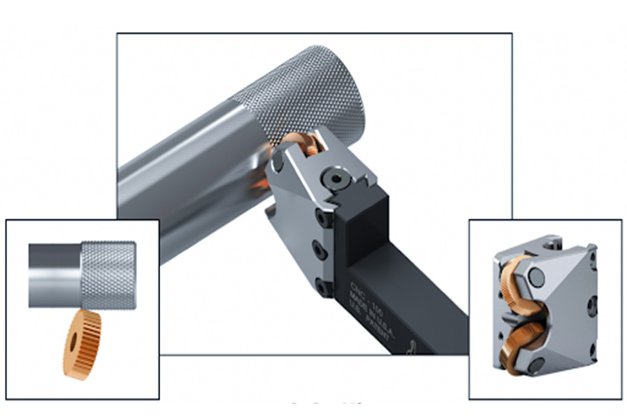 What is the indentation tool in a lathe machine?