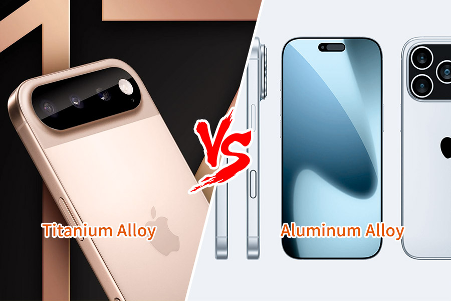 How Difference Between Titanium And Aluminum Alloy In IPhones 17？