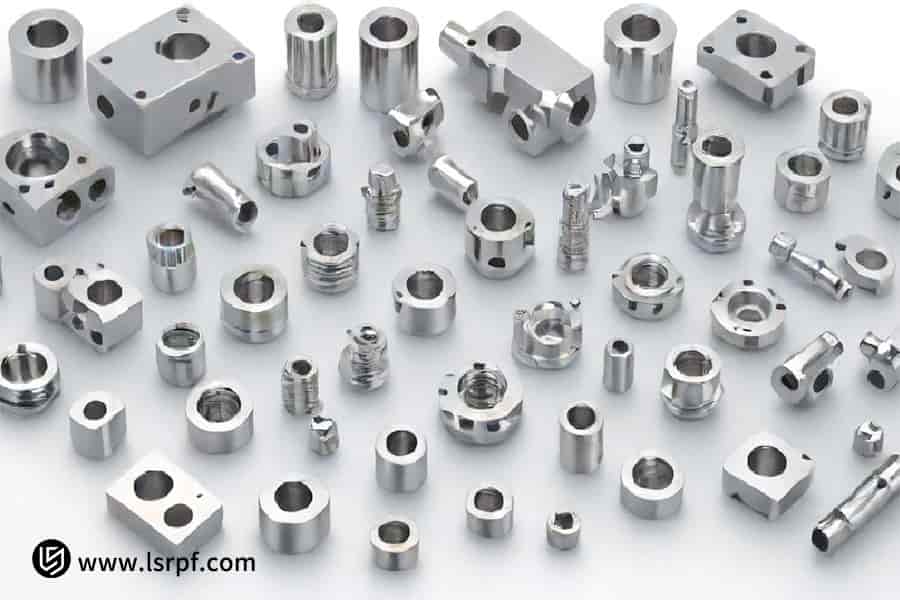 Precision CNC machined parts collection by Manufacturing