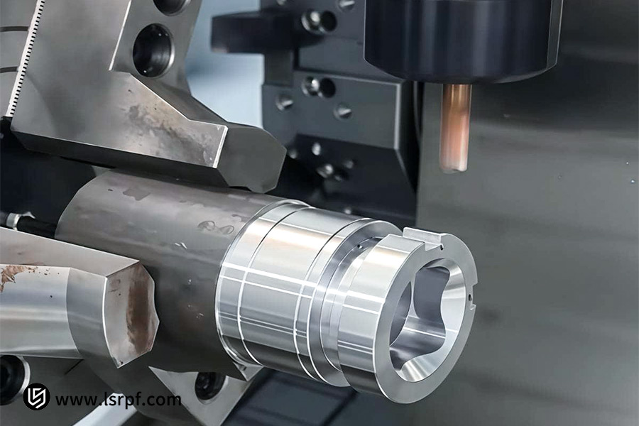 عملية تشغيل معدات التصنيع باستخدام الحاسب الآلي الصناعية بواسطة شركة LS Manufacturing