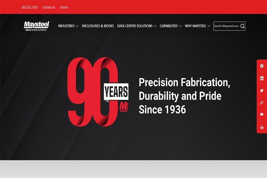 90 лет Maysteel в производстве металлов