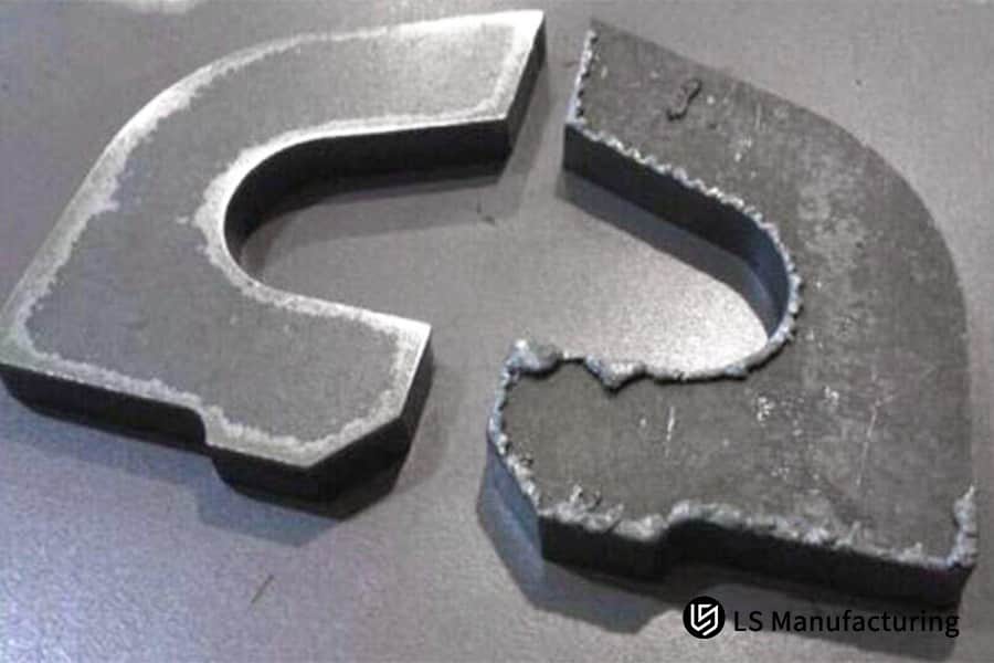 酸化エッジを備えたグレード 5 チタン部品