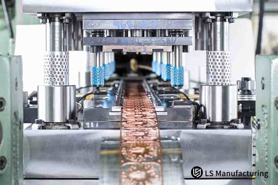 Precision OEM stamping​ with continuous-die.