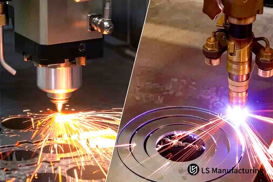 Il taglio laser e il taglio al plasma consentono di realizzare staffe in alluminio leggero per assemblaggi aerospaziali.